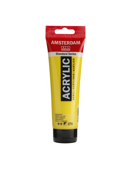 ▷ PINTURA ACRÍLICA AMSTERDAM TUBO 120ML AMARIL.PRIM | Taine - Imagen 1