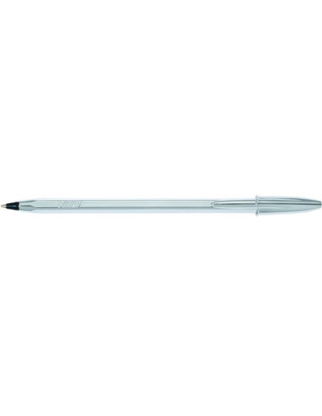 ▷ BOLIGRAFO BIC PLATA CRISTAL | Taine - Imagen 1