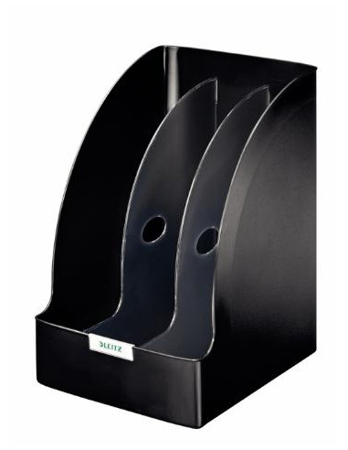 ▷ REVISTERO LEITZ PLASTICO PLUS JUMBO NEGRO | Taine - Imagen 1