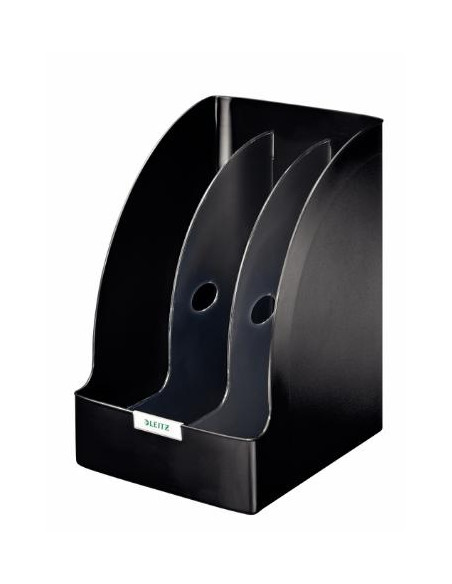 ▷ REVISTERO LEITZ PLASTICO PLUS JUMBO NEGRO | Taine - Imagen 1