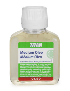 ▷ MEDIUM PARA OLEO 100ML TITAN | Taine - Imagen 1