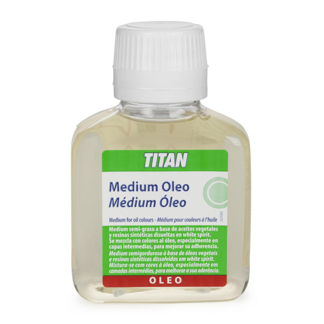 ▷ MEDIUM PARA OLEO 100ML TITAN | Taine - Imagen 1