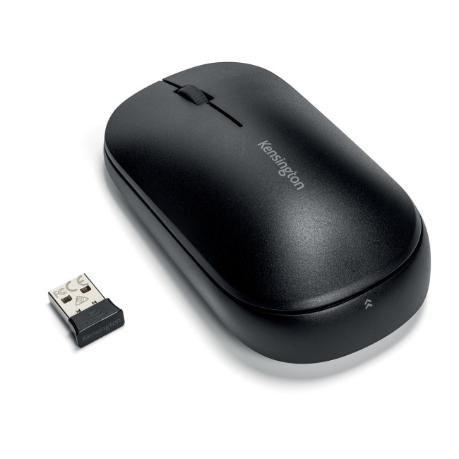 ▷ RATON KENSINGTON INALAMBRICO SURETRACK DUAL NEGRO | Taine - Imagen 1
