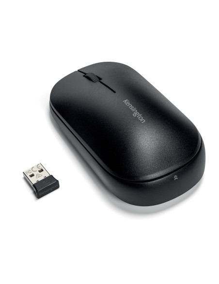 ▷ RATON KENSINGTON INALAMBRICO SURETRACK DUAL NEGRO | Taine - Imagen 1