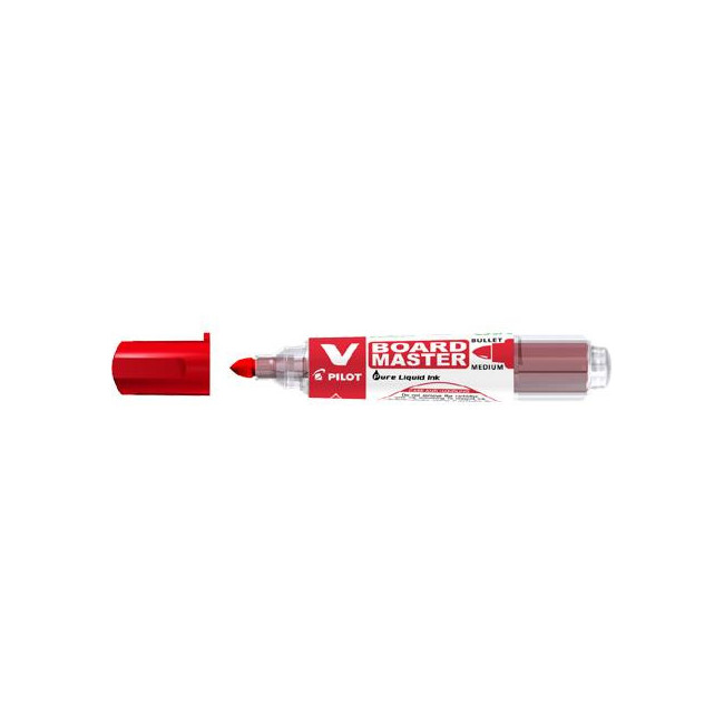 ▷ ROTULADOR PILOT ROJO PIZARRA ECO PTA.CONICA 1,8MM VBOARD MASTER BEGREEN | Taine - Imagen 1