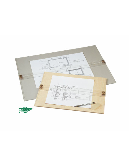 ▷ PLACA DIBUJO A3 PLASTIC 32X45 C/PARALEX | Taine - Imagen 1