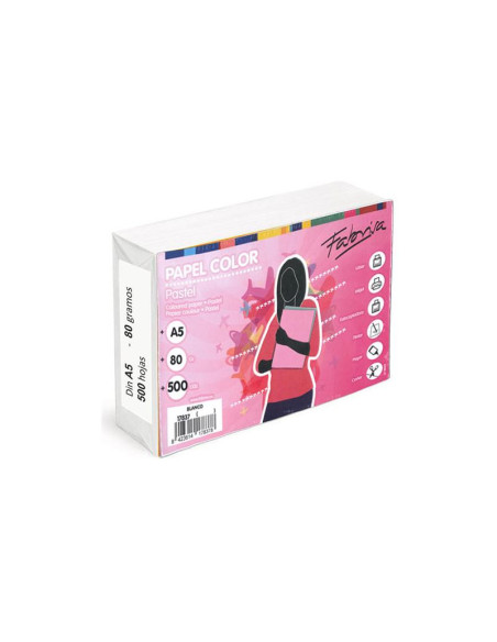 ▷ PQ 500HJ A5 PAPEL 80GRS FABRISA | Taine - Imagen 1
