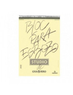 ▷ BLOC DIBUJO CANSON ESBOZO GUARRO LAPIZ A4 90+10H 90GR ESPIRAL | Taine - Imagen 1
