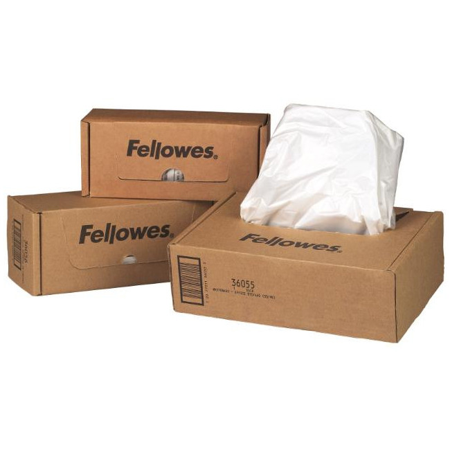 ▷ BOLSAS FELLOWES DE DESTRUCTORAS PACK 50 UDS 50-75L DE CAPACIDAD | Taine - Imagen 1