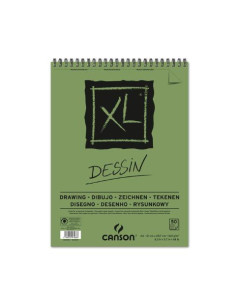 ▷ BLOC DIBUJO CANSON XL A4 30H 160G ESPIRAL MICR DRAWING | Taine - Imagen 1
