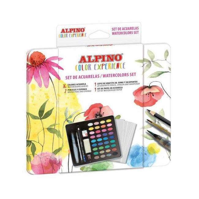 ▷ CAJA ACUARELA MASATS ALPINO COLOR EXPERIENCE | Taine - Imagen 1