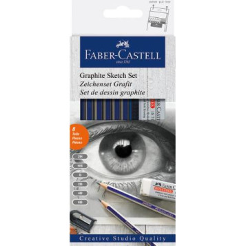 ▷ LAPICEROS FABER CASTELL SET GRAFITO CREATIVE STUDIO | Taine - Imagen 1
