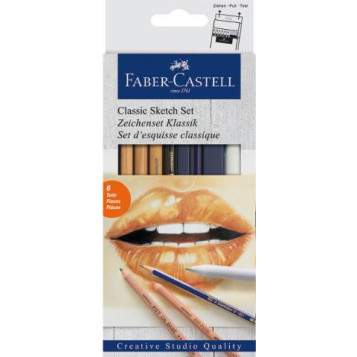 ▷ LAPICEROS FABER CASTELL SET PARA DISEÑO CREATIVE STUDIO | Taine - Imagen 1