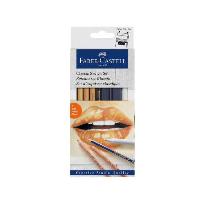 ▷ LAPICEROS FABER CASTELL SET PARA DISEÑO CREATIVE STUDIO | Taine - Imagen 1