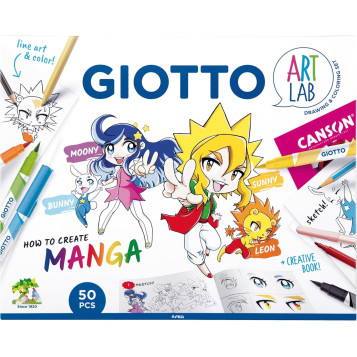 ▷ ROTULADORES GIOTTO +SET VARIADOS ARTICULOS MANGA | Taine - Imagen 1