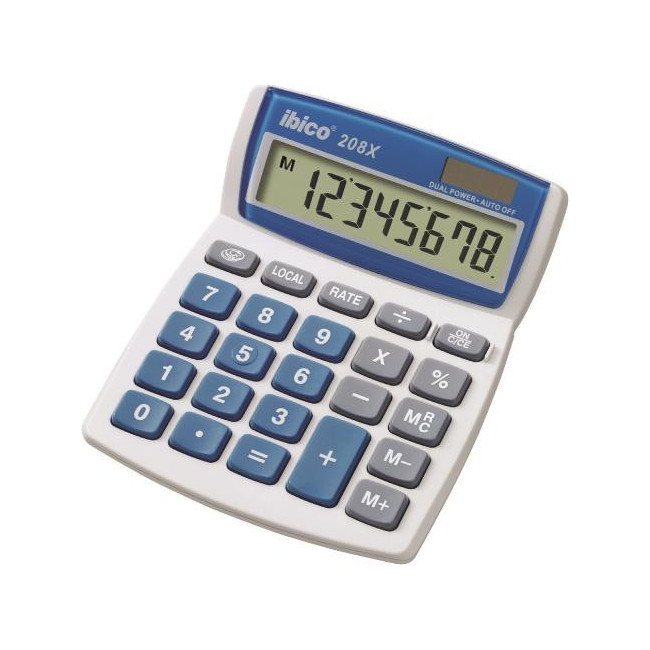 ▷ CALCULADORA IBICO SOBREMESA 8 DIG. 208X | Taine - Imagen 1