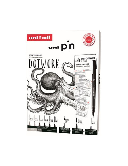 ▷ ROTULADORES UNIPIN SET 8 UDS URBAN DOTWORK STARTER KIT-N4 | Taine - Imagen 1