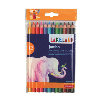 ▷ LAPICES DERWERT 12 UDS COLORES JUMBO ACADEMIA | Taine - Imagen 1