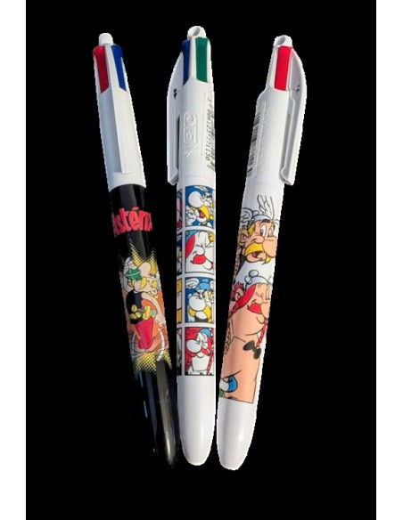 ▷ BOLIGRAFO BIC 4 COLORES ASTERIX | Taine - Imagen 1