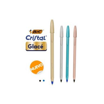 ▷ BOLIGRAFO BIC CRISTAL ORO GLASE | Taine - Imagen 1