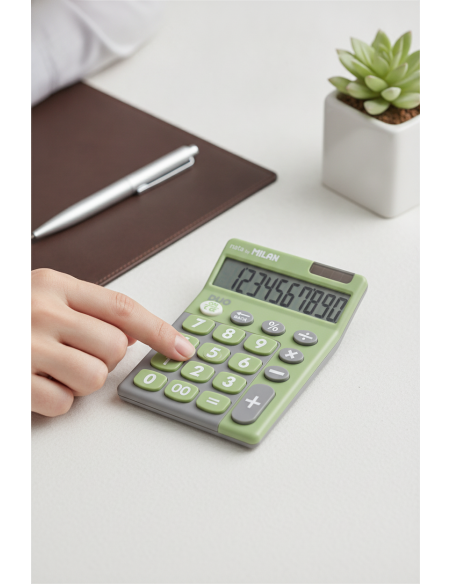 ▷ CALCULADORA MILAN SOBREMESA10 DÍGITOS | Taine - Imagen 14