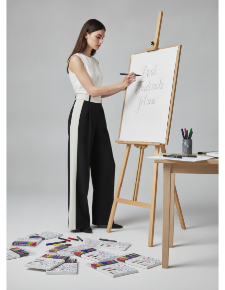 ▷ ROTULADOR TOMBOW 10 UDS FUDENOSUKE BASE AGUA PUNTA ELÁSTICA DURA | Taine - Imagen 2