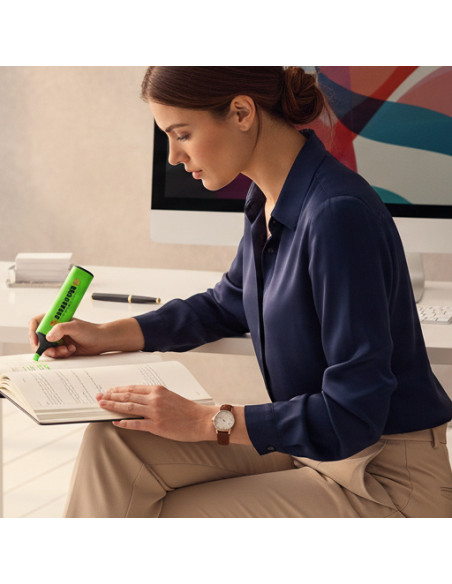 ▷ ROTULADOR STABILO BOSS 70/33 VERDE FLUORESCENTE | Taine - Imagen 2