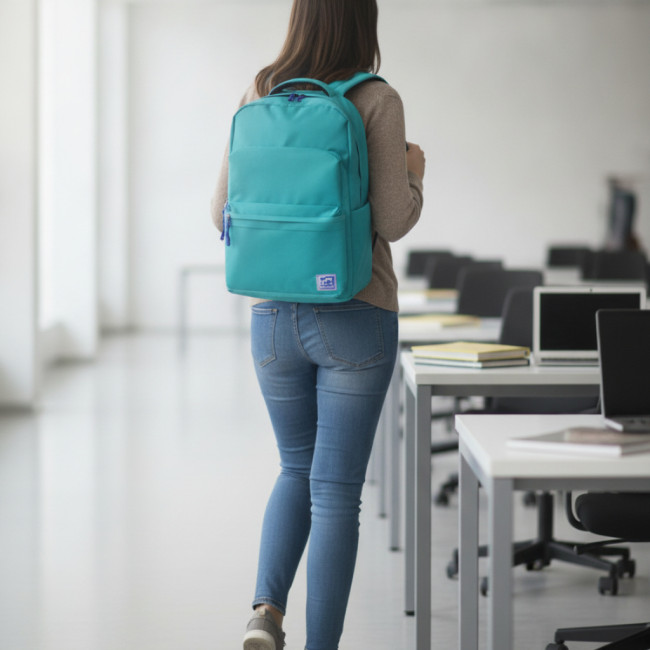 ▷ MOCHILA OXFORD LB B-OUT TURQUESA | Taine - Imagen 2