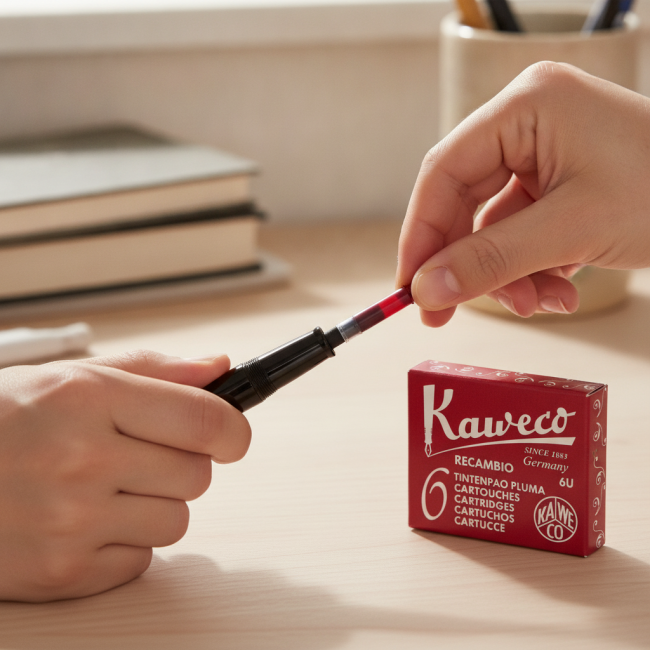 ▷ RECAMBIO KAWECO PLUMA ROJA 6U | Taine - Imagen 2