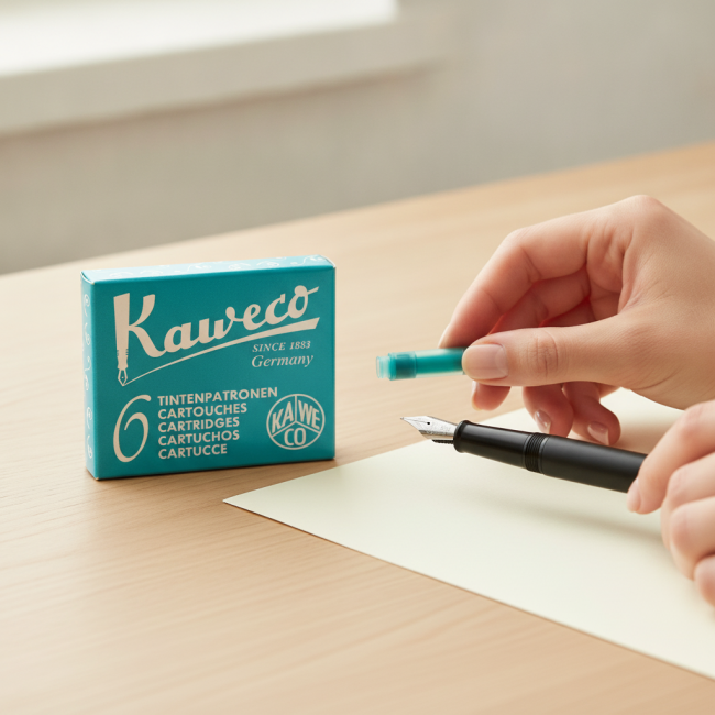 ▷ RECAMBIO KAWECO PLUMA TURQUESA 6U | Taine - Imagen 2