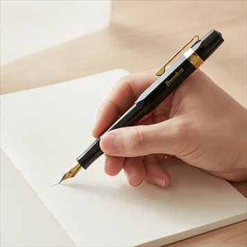 ▷ PLUMA KAWECO CLASICA NEGRA/DORADA | Taine - Imagen 2