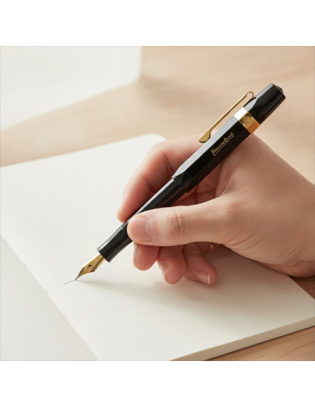 ▷ PLUMA KAWECO CLASICA NEGRA/DORADA | Taine - Imagen 2