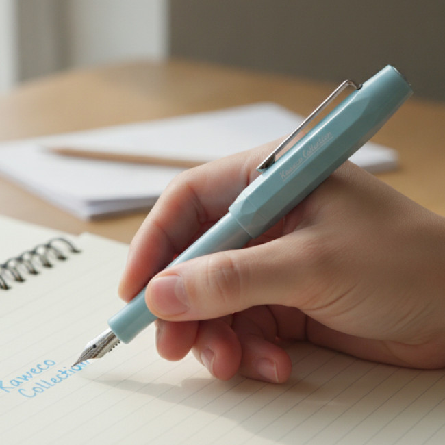 ▷ PLUMA KAWECO SPORT COLLECTION CIAN PASTEL+ CLIP | Taine - Imagen 2