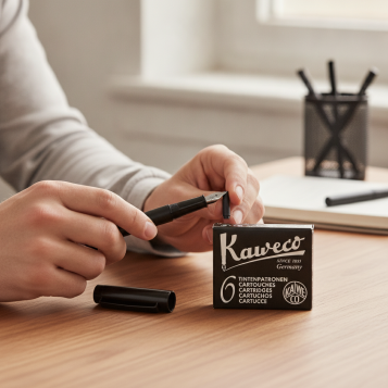 ▷ RECAMBIO KAWECO PLUMA NEGRA 6U | Taine - Imagen 2
