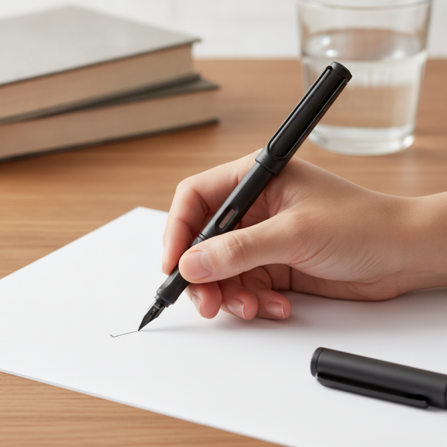 ▷ PLUMA LAMY SAFARI MARRON M T10BL | Taine - Imagen 2
