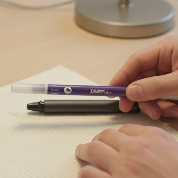 ▷ RECAMBIO LAMY 2 PUNTAS INK-X BORRABLE VIOLETA/MANGO/AQUAMARINE | Taine - Imagen 2