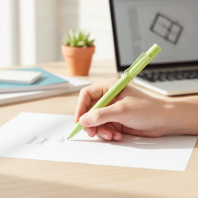 ▷ BOLIGRAFO LAMY SAFARI SPRINGGREEN M | Taine - Imagen 2