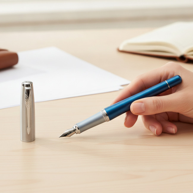 ▷ PLUMA URBAN PARKER AZUL | Taine - Imagen 2