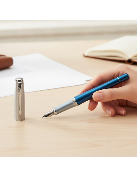 ▷ PLUMA URBAN PARKER AZUL | Taine - Imagen 2