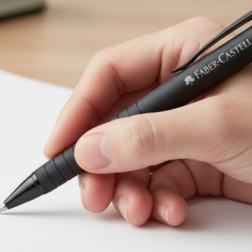 ▷ BOLIGRAFO FABER CASTELL POLYBALL URBAN NEGRO | Taine - Imagen 2