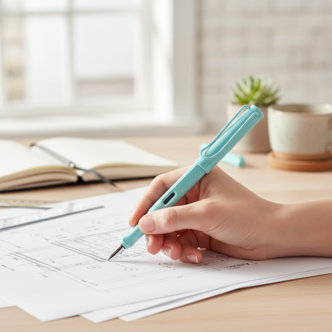 ▷ ROLLERBALL LAMY SAFAI AQUASKY M | Taine - Imagen 2