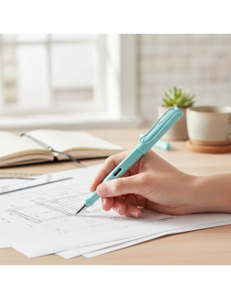 ▷ ROLLERBALL LAMY SAFAI AQUASKY M | Taine - Imagen 2