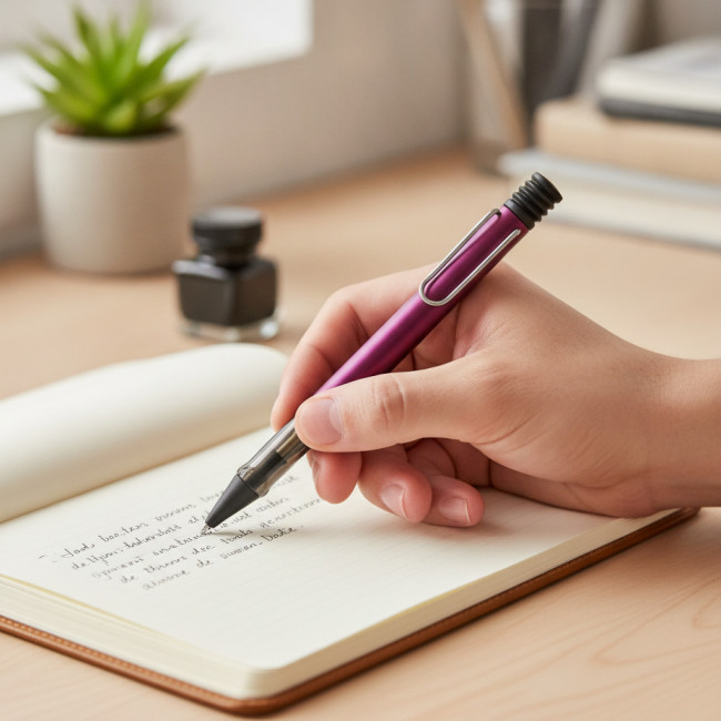 ▷ BOLIGRAFO LAMY AL-STAR PURPURA | Taine - Imagen 2