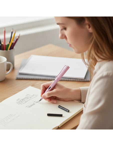 ▷ PLUMA LAMY SAFARI LIGHTROSE M | Taine - Imagen 2