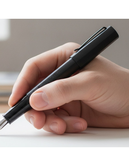 ▷ PLUMA FABER CASTELL HEXO NEGRA MATE | Taine - Imagen 2