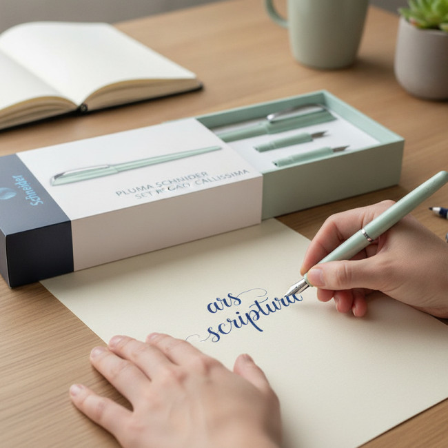 ▷ PLUMA SCHNEIDER SET REGALO CALLISSIMA | Taine - Imagen 2