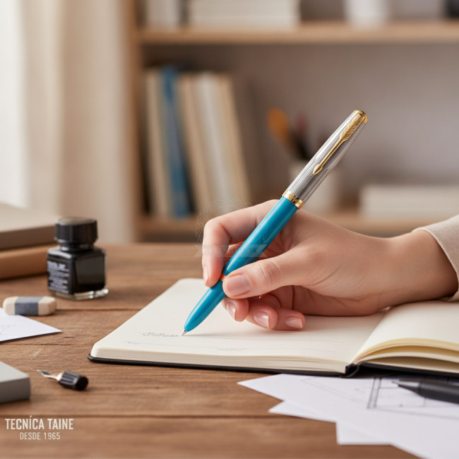 ▷ PLUMA PARKER PK51 TURQUESA | Taine - Imagen 2