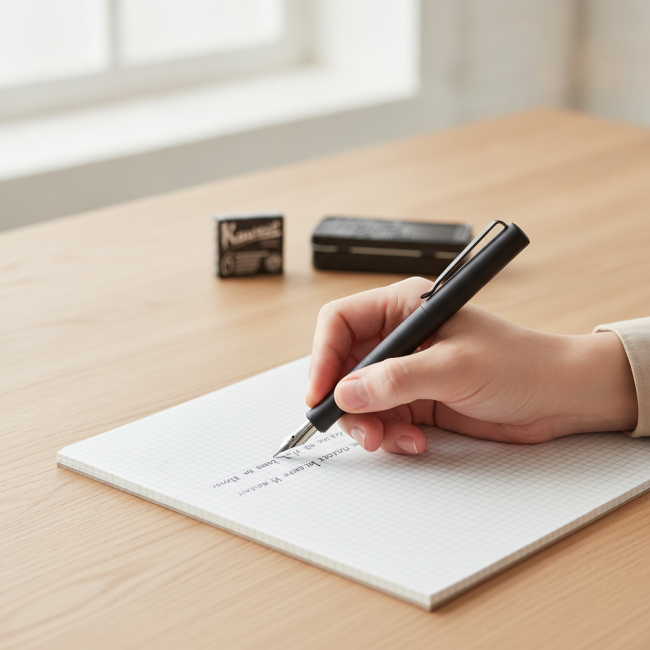 ▷ PLUMA KAWECO SPORT NEGRA ALUMINIO | Taine - Imagen 2