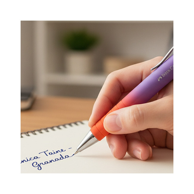 ▷ BOLIGRAFO FABER CASTELL POLYBALL ED FLOW MELON | Taine - Imagen 2