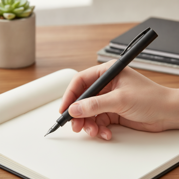 ▷ PLUMA AMBITION ALL BLACK M FABER CASTELL | Taine - Imagen 2